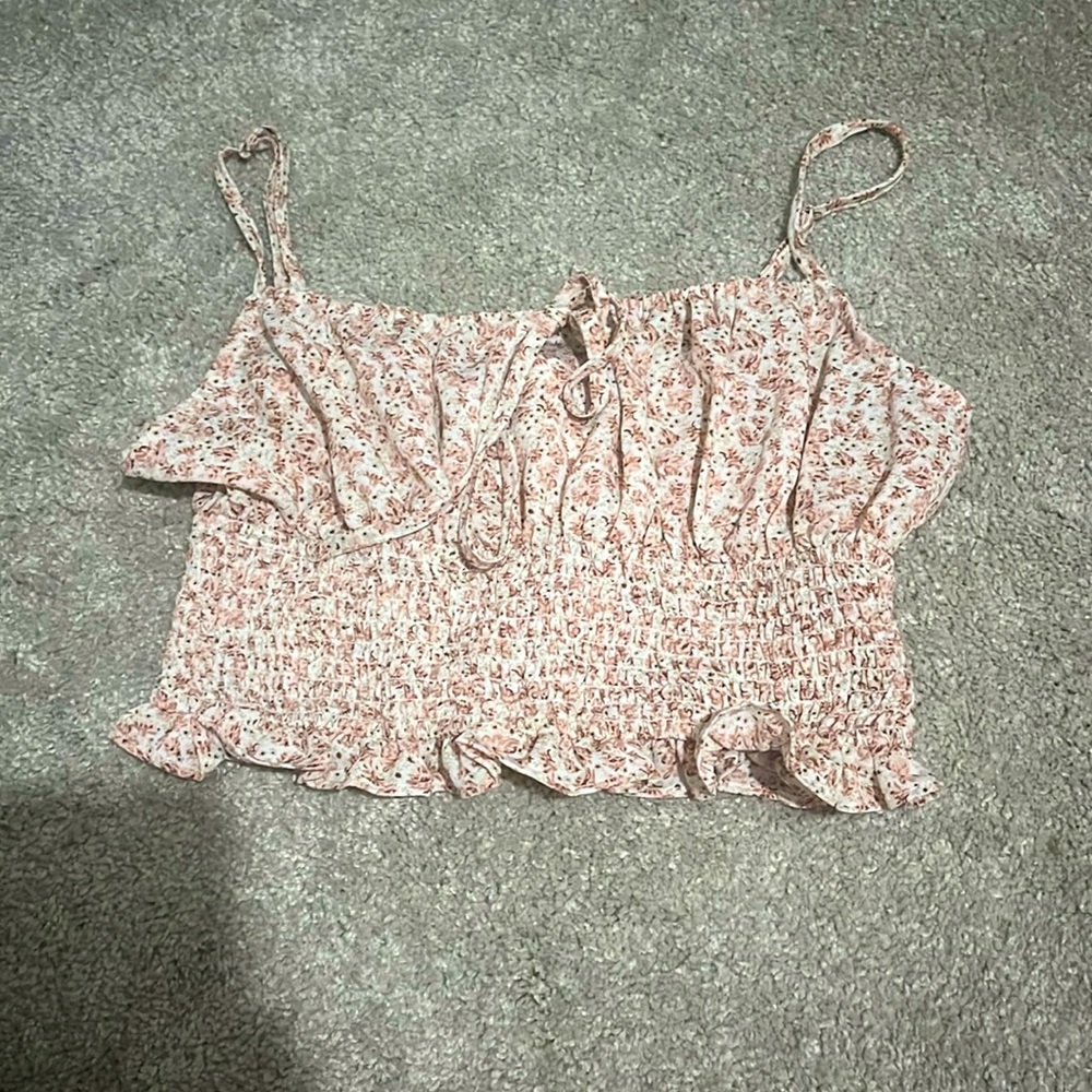 Blush Boutique Floral Crop Top